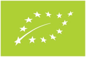 green leaf of European organic certification