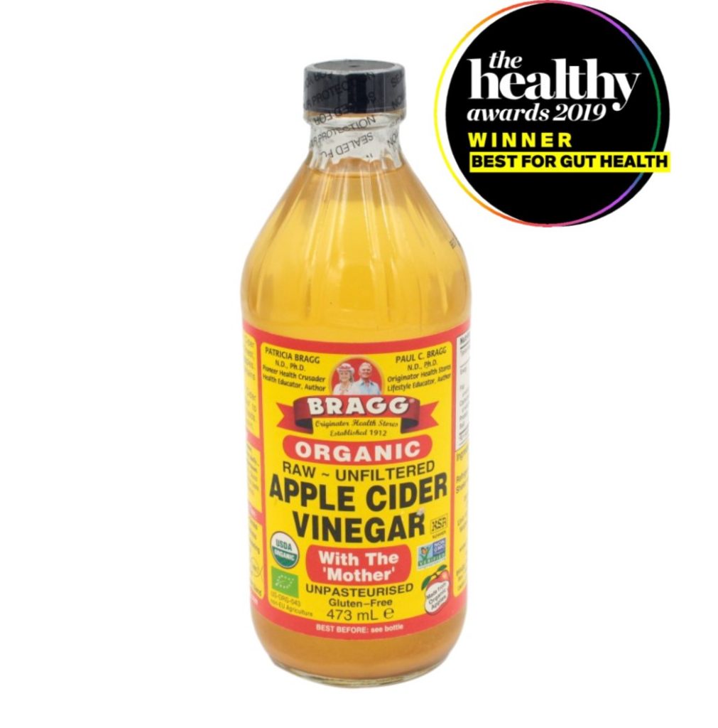 Bragg Apple Cider Vinegar with gut