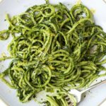 zoodles with pesto