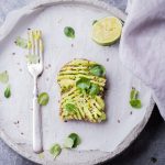 Guacamole on toast